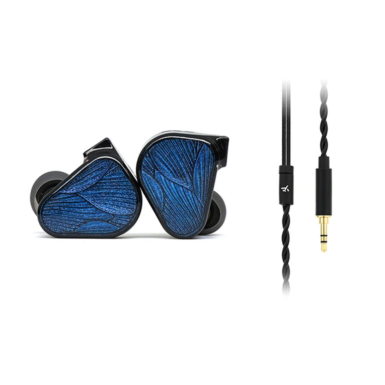 TRUTHEAR Zero BLUE2 | Auriculares In-Ear Dual Driver con Cable Desmontable 0,78 mm – Enchufe 3,5 mm