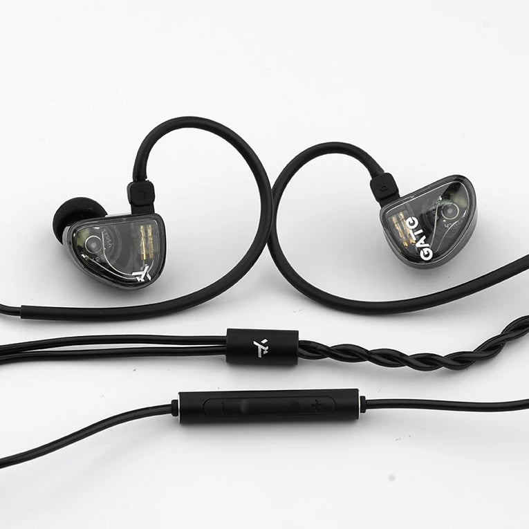 TrutHear Gate | Auriculares In-Ear Gaming con Cable Desmontable 0,78 mm – 2 Pines