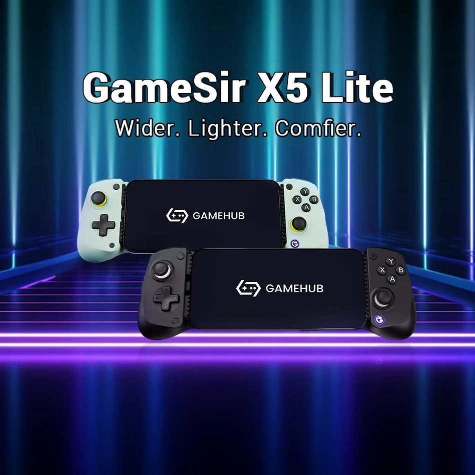 Gamesir X5 Lite Para Android Y Iphone, Mando De Efecto Hall, Mando Portátil Para Juegos