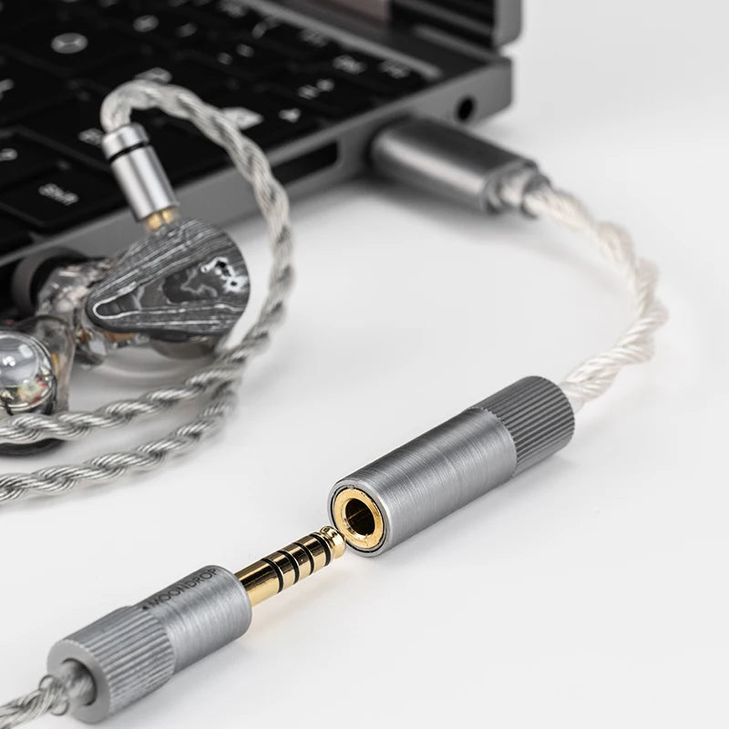 Moondrop Echo-B | DAC/AMP Portátil USB-C 4,4 mm Balanceado 32-Bit/384kHz