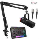 Kit De Audio Para Micrófono/Mezclador/Auriculares Para Retransmisión Am8/H9/Sc3 FIFINE 