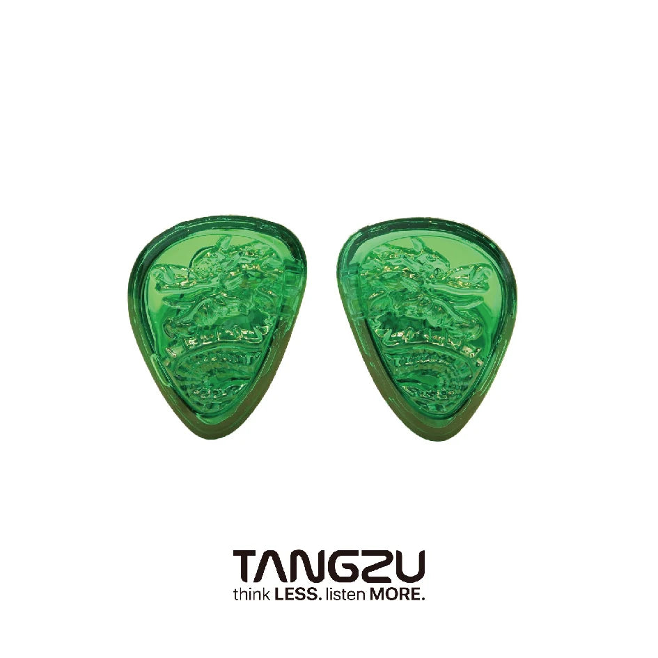 IEM Auriculares In-Ear TANGZU Wan’er SG2 Jade Dragon Edition | 10mm Dinámicos con Estuche de Silicona
