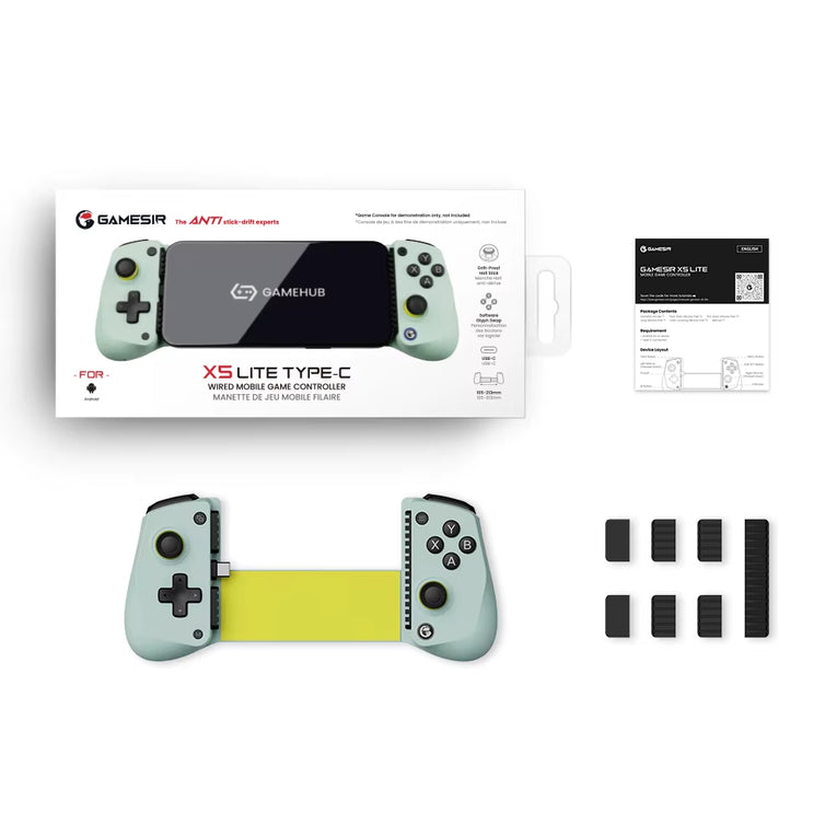 Gamesir X5 Lite Para Android Y Iphone, Mando De Efecto Hall, Mando Portátil Para Juegos