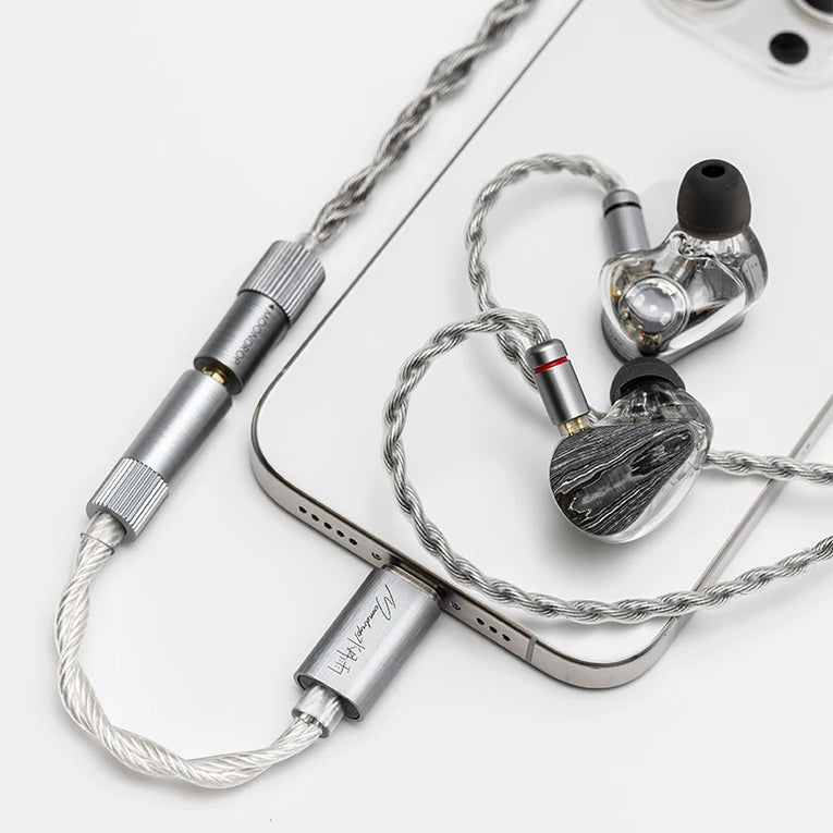 Moondrop Echo-A | Amplificador/Decodificador USB-C Portátil 3,5 mm Hi-Res