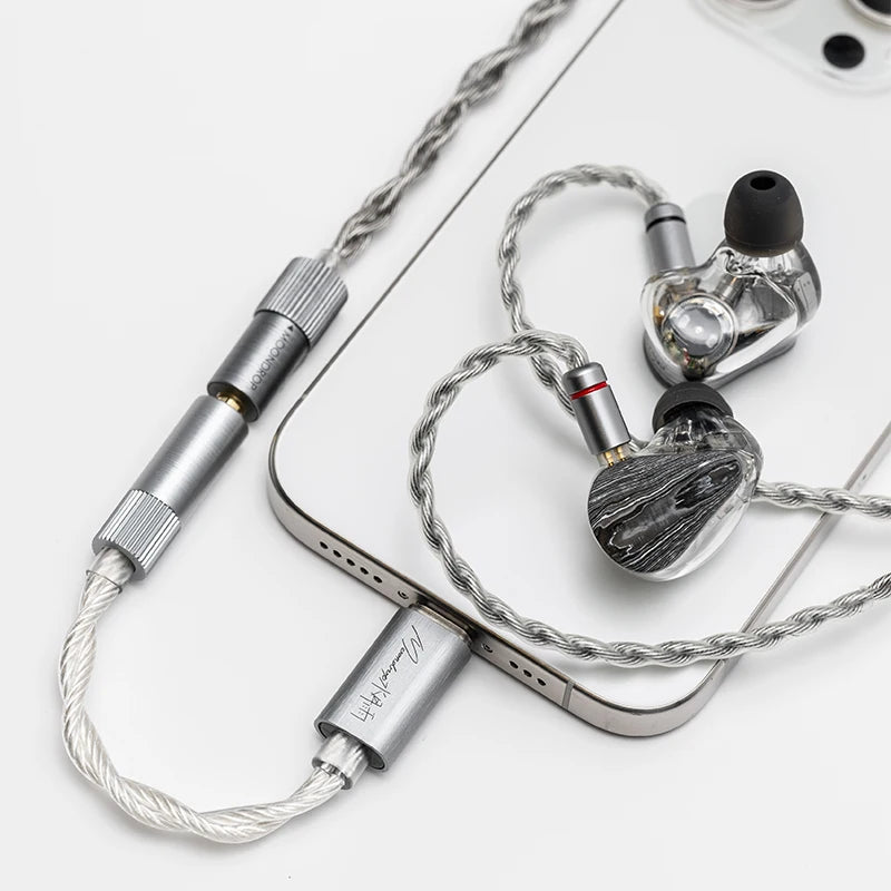 Moondrop Echo-A | Amplificador/Decodificador USB-C Portátil 3,5 mm Hi-Res