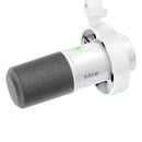 FIFINE K688 Micrófono Dinámico XLR Con Monitoreo En Tiempo Real, Transmisión USB, Con Perilla De Ganancia/Silencio Táctil