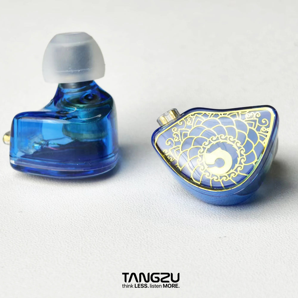 IEM Auriculares In-Ear TANGZU Wan’er | Hi-Fi 10mm Dinámicos con Micrófono y Cable Desmontable 0,78 mm