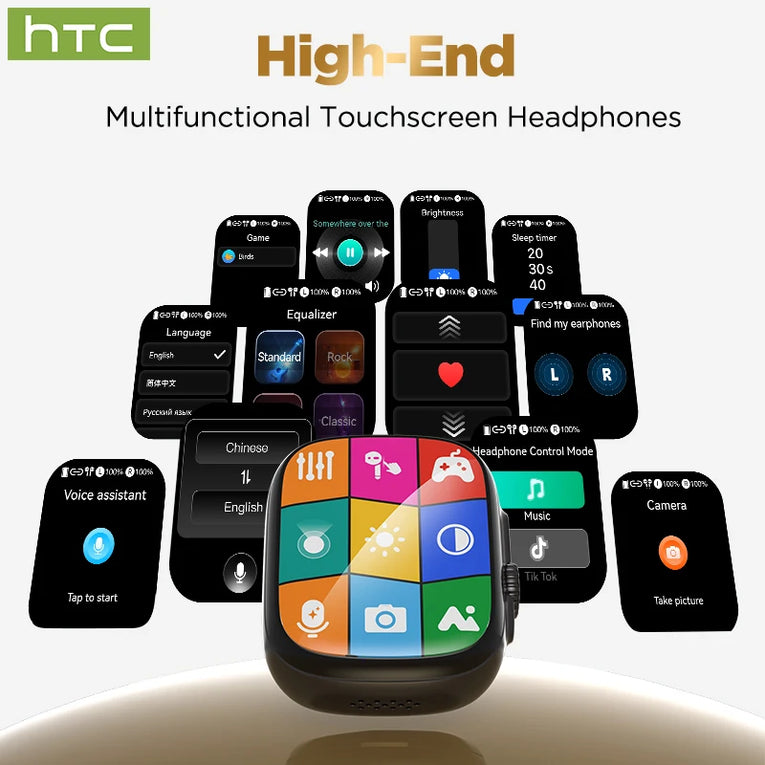 Auriculares Deportivos HTC NE72 con Traducción IA