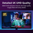 EMEET S800 4K UHD Cámara Web con sensor Sony y micrófonos duales con cancelación de ruido