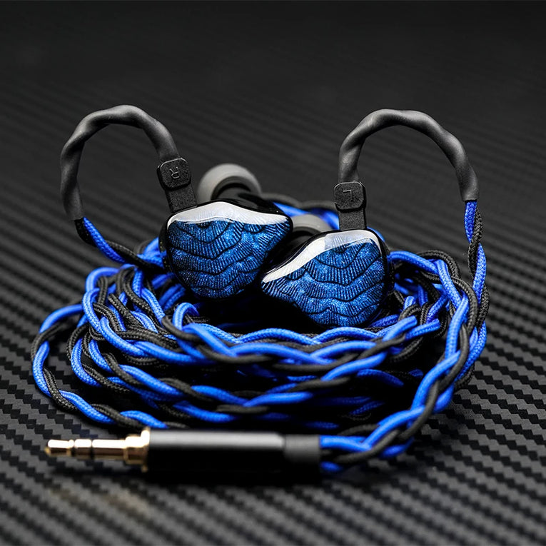 TrutHear NOVA 1Dynamic 4 | Auriculares In-Ear Balanceados con Cable Desmontable 0,78 mm – 2 Pines