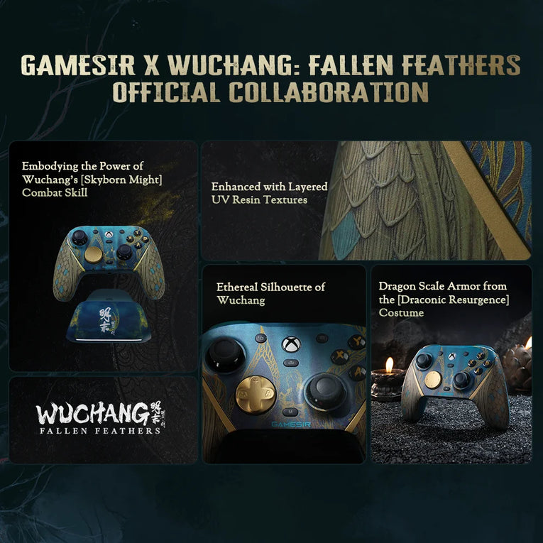 Gamesir G7 Pro Wuchang Fallen Feathers Edition Controlador Inalámbrico De Xbox Para Xbox Series X | S, Xbox One X | S, Steam, PC, Android