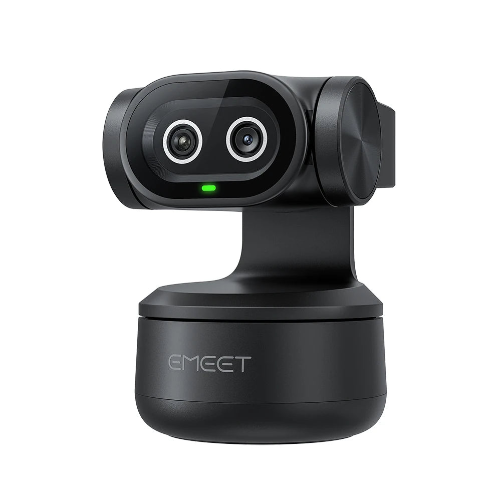 Cámara Web 4K PTZ EMEET PIXY con Doble Cámara, Seguimiento por IA, para Streaming, con Sensor Sony, Control por Gestos y Autoenfoque