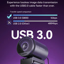 EMEET S800 4K UHD Cámara Web con sensor Sony y micrófonos duales con cancelación de ruido