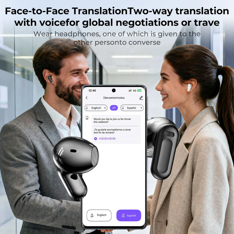 Auriculares HTC NE20 Bluetooth TWS con Opción Traductor