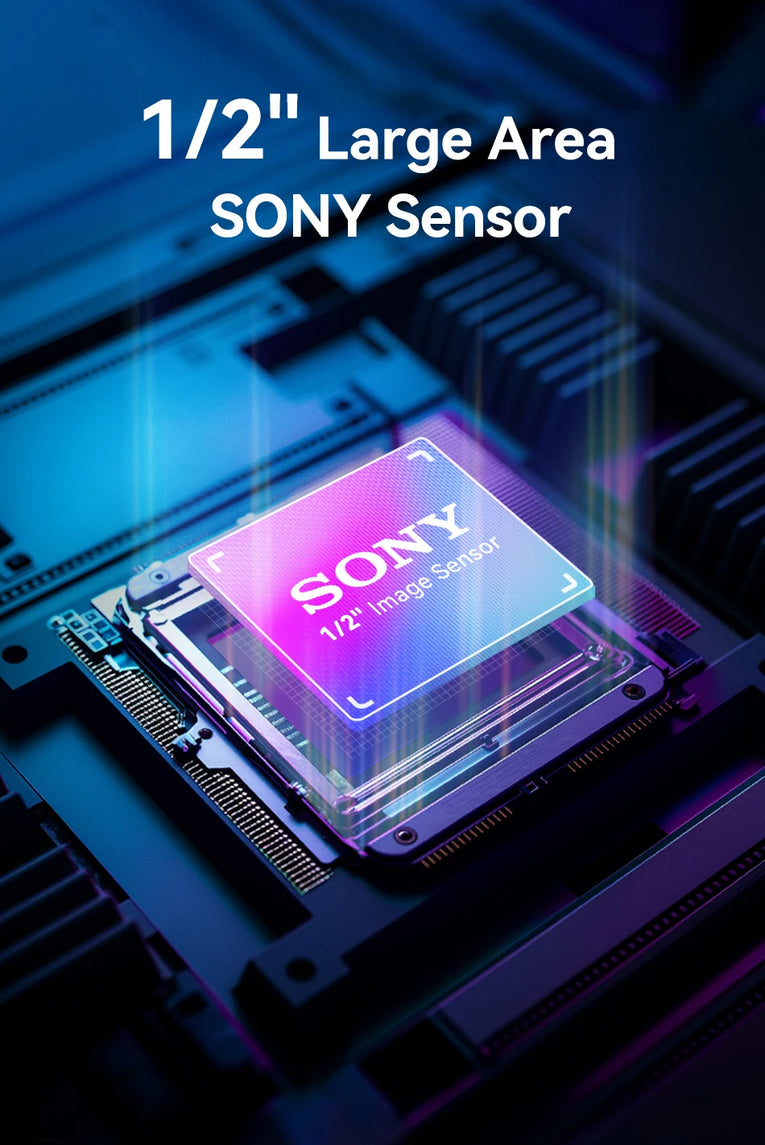 EMEET S800 4K UHD Cámara Web con sensor Sony y micrófonos duales con cancelación de ruido