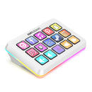 FIFINE Ampligame D6 Con 15 Botones Macro Personalizables, Macros Personalizados Para Obs/Twitch/Youtube/Vk