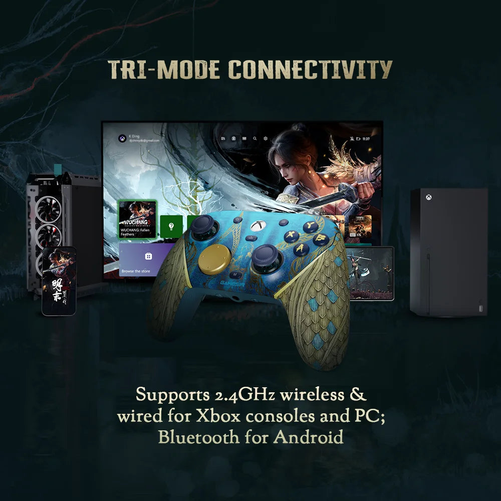 Gamesir G7 Pro Wuchang Fallen Feathers Edition Controlador Inalámbrico De Xbox Para Xbox Series X | S, Xbox One X | S, Steam, PC, Android