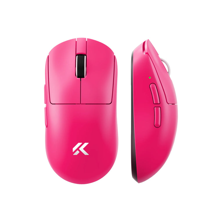 MCHOSE A7 V2 Ratón Inalámbrico Ligero 8000Hz, PAW3950 TI