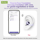 Auriculares Traductores HTC NE32 con IA y Pantalla LCD