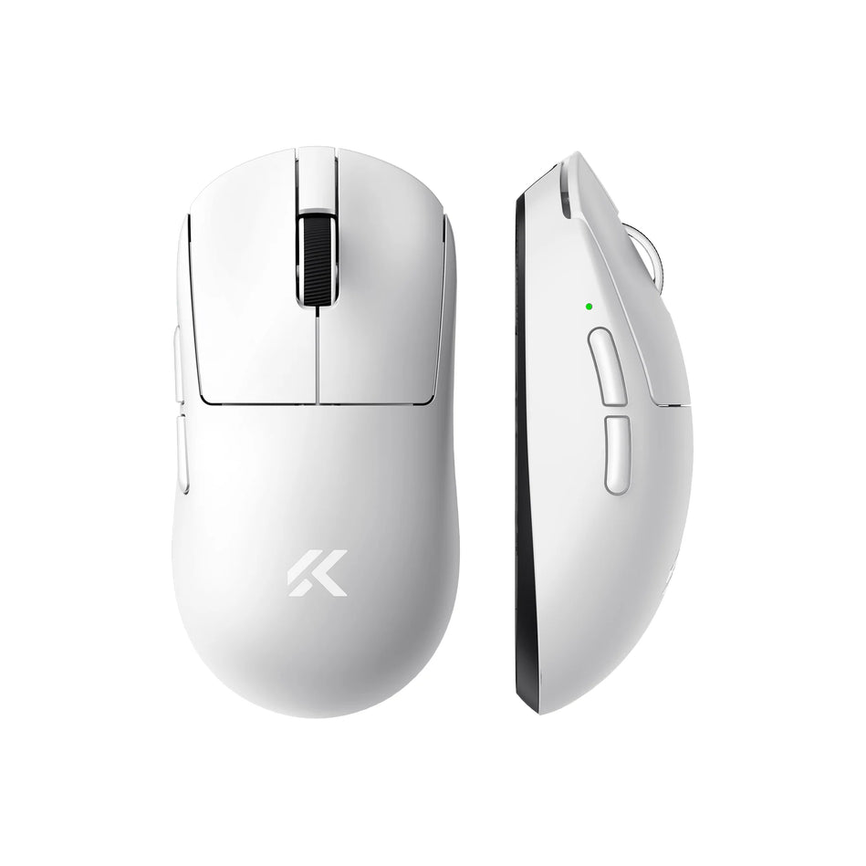 MCHOSE A7 V2 Ratón Inalámbrico Ligero 8000Hz, PAW3950 TI