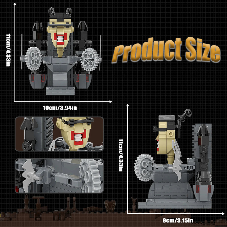 Skibidi Toilet Man bloque de construcción - Miura Vault