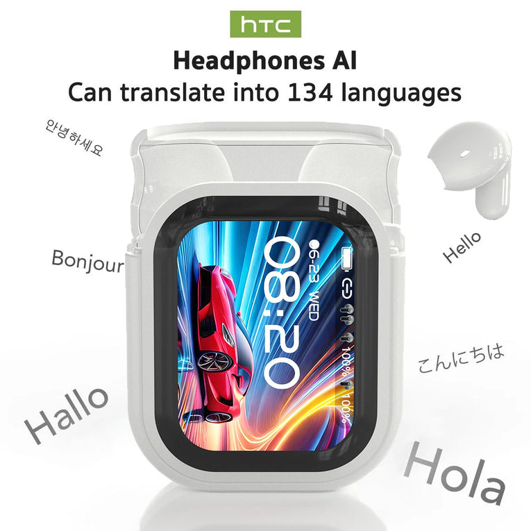 Auriculares HTC NE20 Bluetooth TWS con Opción Traductor