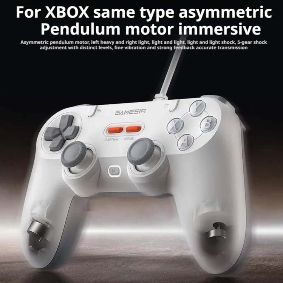 Gamesir T3 Lite Mando Con Cable De Efecto Hall Con Joystick Para Pc/Steam/Switch