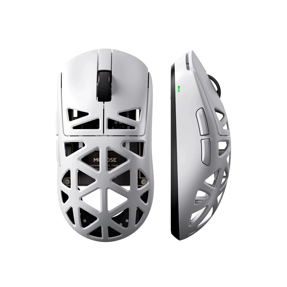A7X Ultra Magnesium Alloy Wireless Gaming Mouse PAW3950 TI Sensor Omron Optical 8000Hz Ultra-High Polling Rate Macros