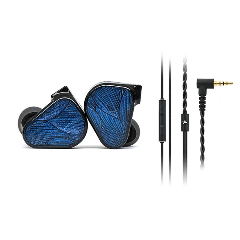 TRUTHEAR Zero BLUE2 | Auriculares In-Ear Dual Driver con Cable Desmontable 0,78 mm – Enchufe 3,5 mm