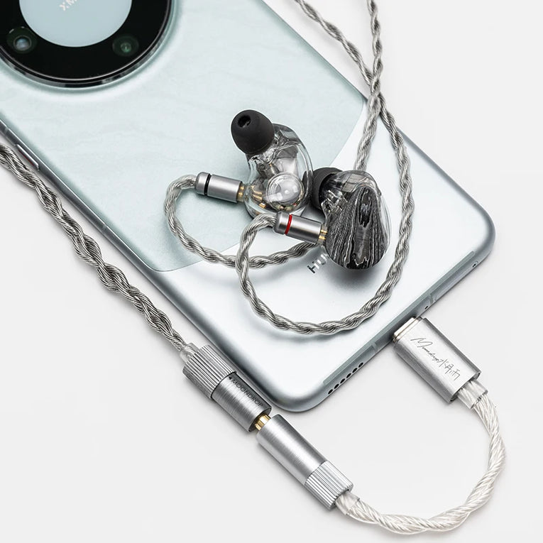 Moondrop Echo-A | Amplificador/Decodificador USB-C Portátil 3,5 mm Hi-Res
