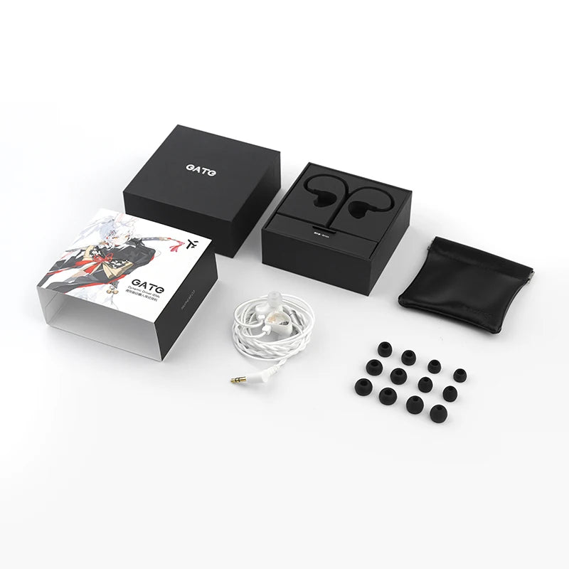 TrutHear Gate | Auriculares In-Ear Gaming con Cable Desmontable 0,78 mm – 2 Pines