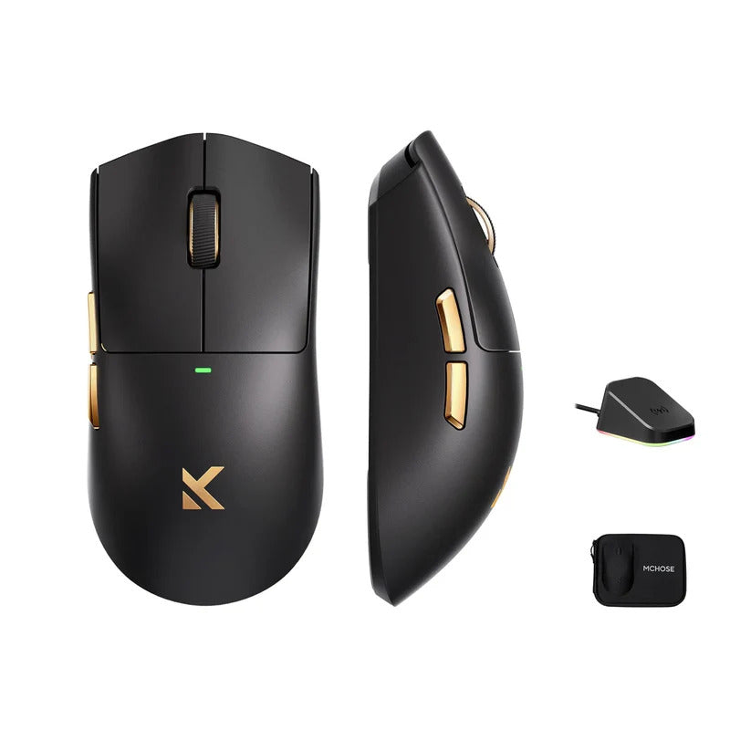 MCHOSE K7 Ultra Inalámbrico Tres Modos Ratón Ligero Paw3950 - Miura Vault