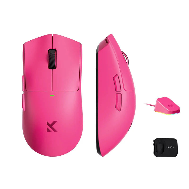 MCHOSE K7 Ultra Inalámbrico Tres Modos Ratón Ligero Paw3950 - Miura Vault